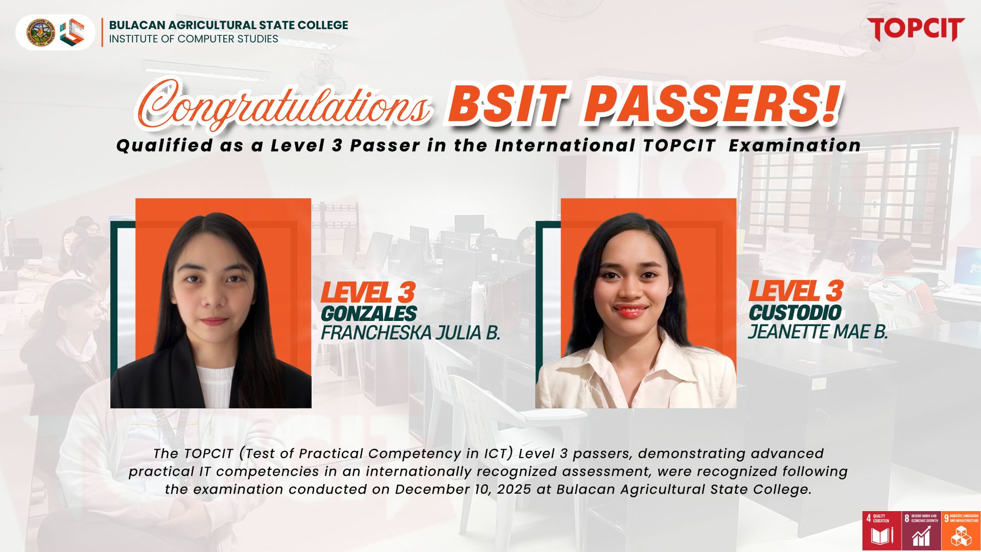 Congratulations to o...